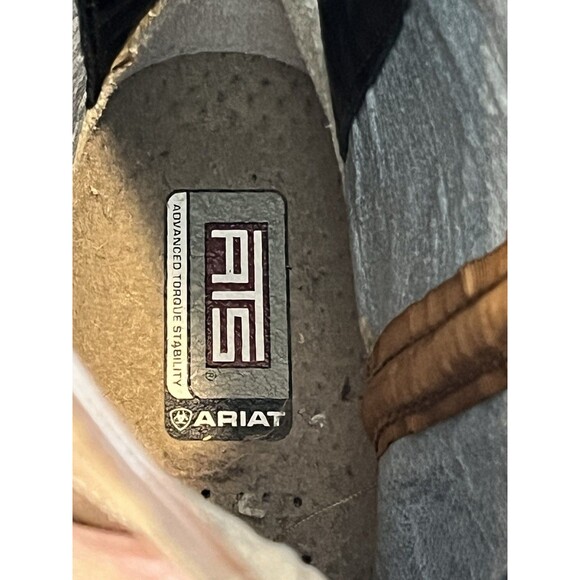 Ariat Boots Western Driftwood Probaby Round Toe Womens Sz 9.5 brown 2485 - Picture 8 of 10